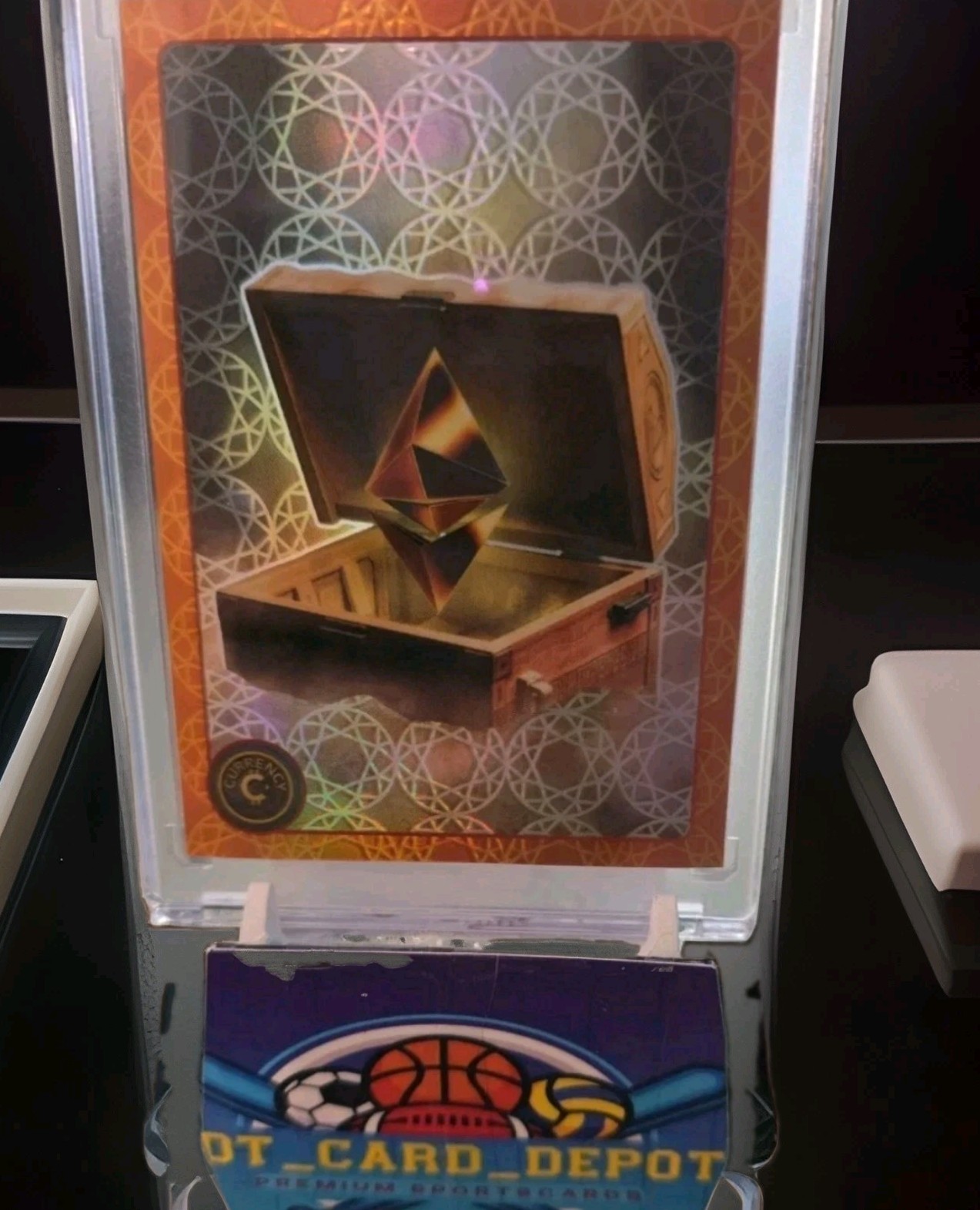 2025 Cardsmith Series 5 Etherum Orange Gemstone Refractor 136/149