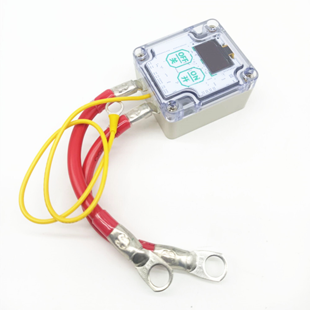Car Battery Switch Cut Off Disconnect Isolator Master Kill Kit W/Remote Control