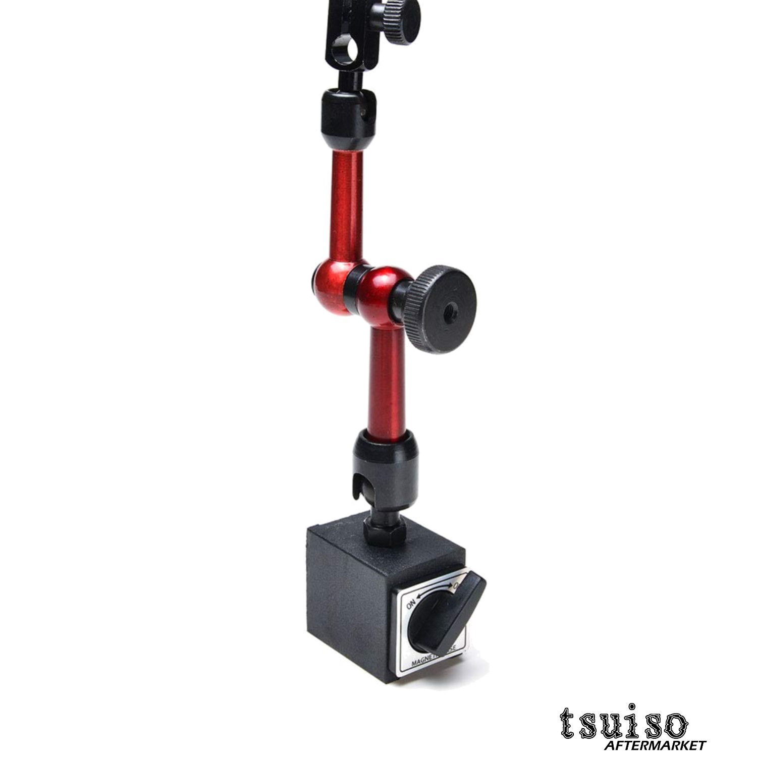 Precision Magnetic Indicator Holder - Adjustable 3-Joint Design for Metalworking