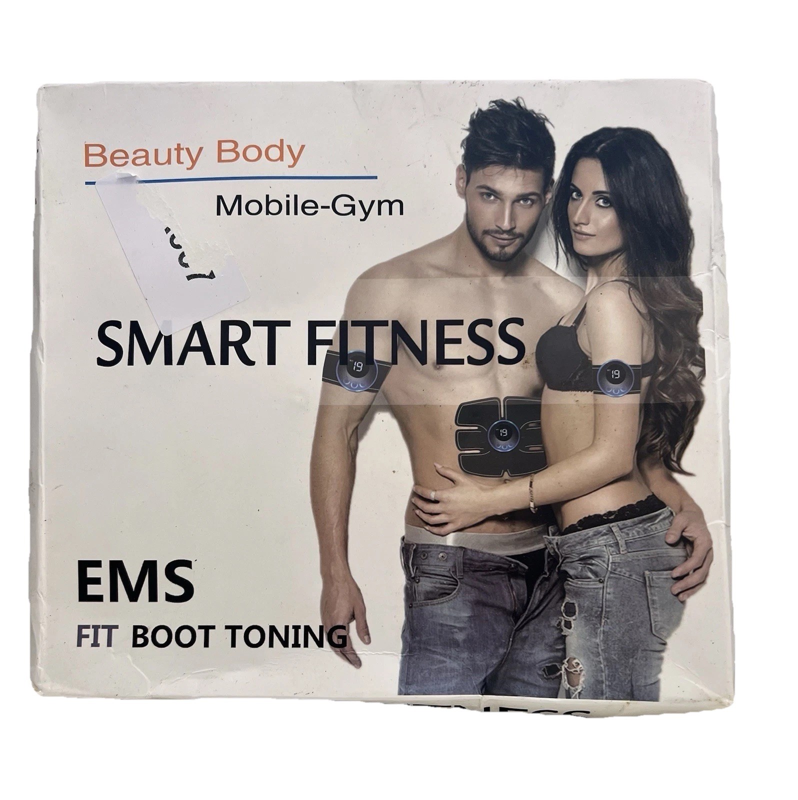 Mobile Gym Smart Fitness EMS Fit Boot Toning Beauty Body, Abdominals, NIB.