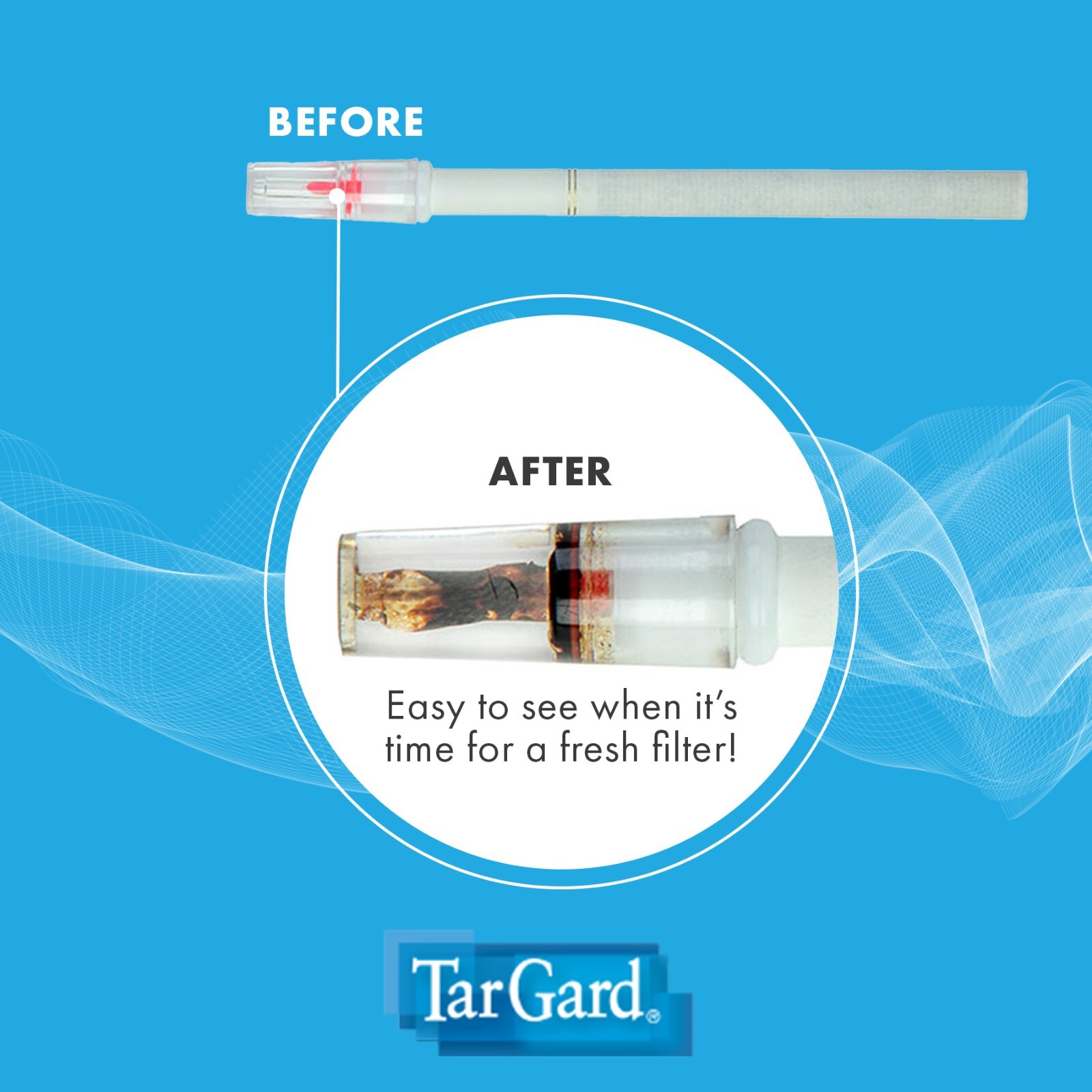 TarGard Original Mini Disposable Cigarette Filters