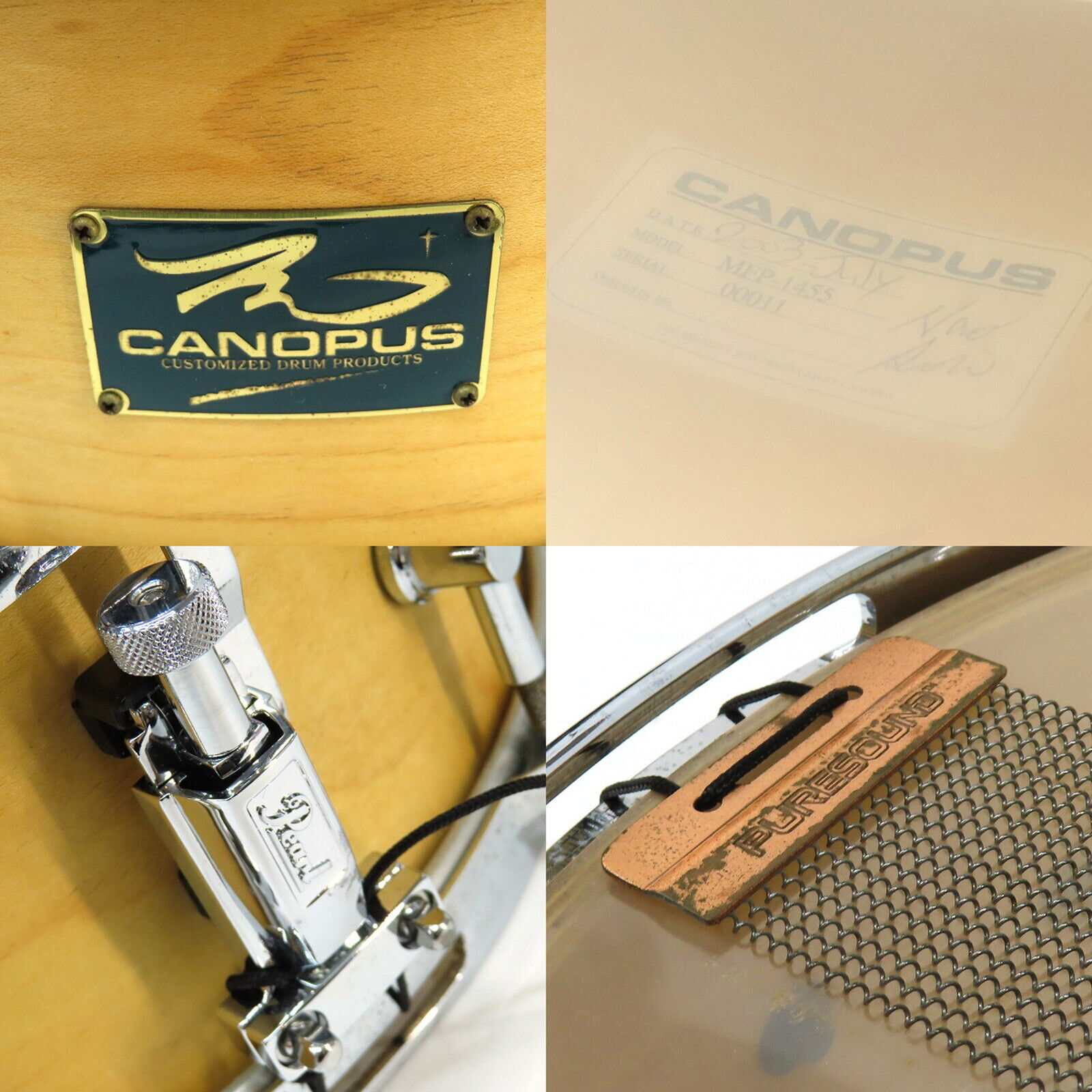 canopus MFP-1455 Used Snare Drum