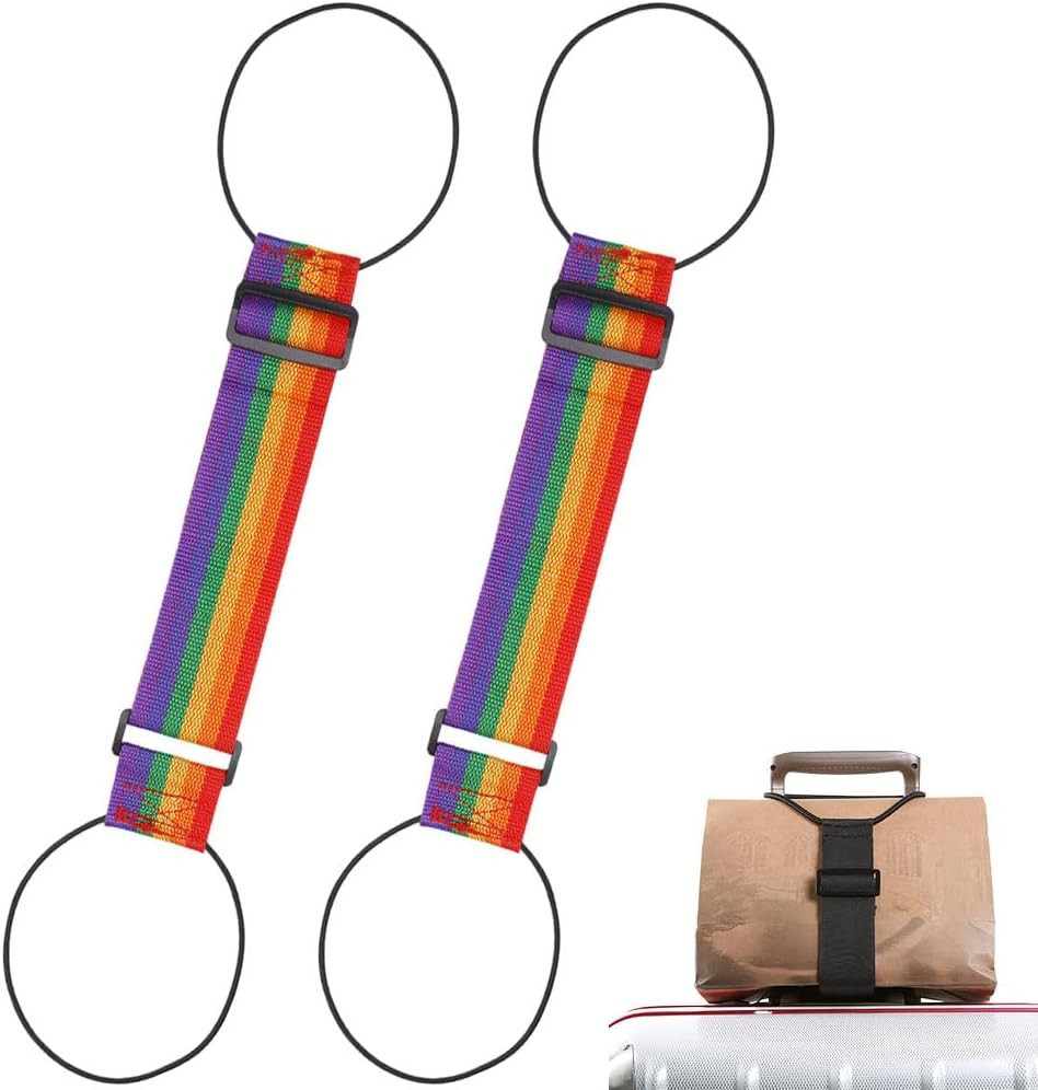 2026 Multi-Use Strong Adjustable Luggage Connector Straps,Flexible and Adjustabl