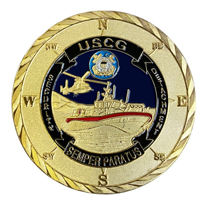 Medal Reserves Security Detachment Challenge Coin US Coast Guard Gift Collection