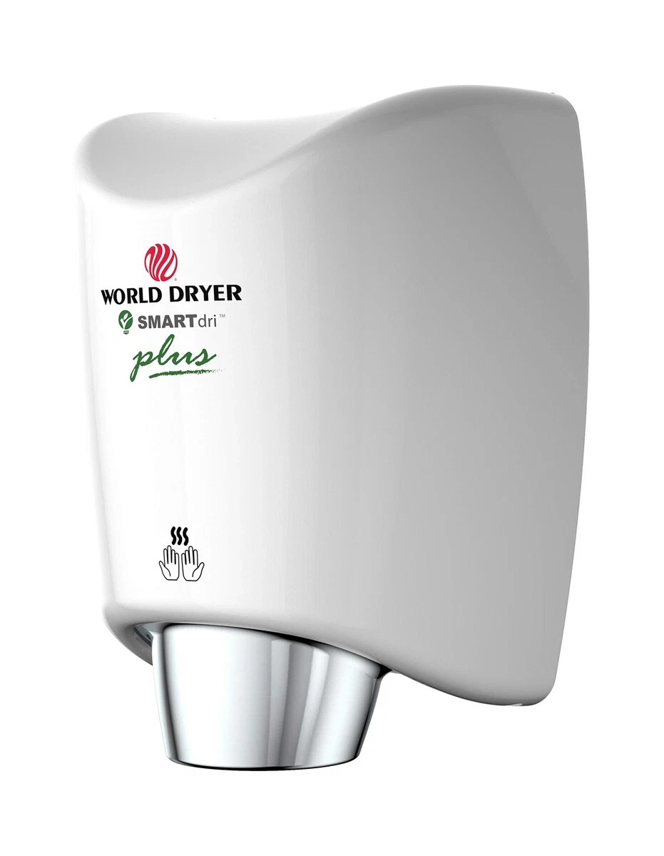 World Dryer K-974P SMARTdri Plus High Efficiency Intelligent Automatic Hand D...