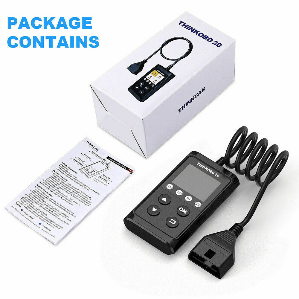 ThinkOBD 20 OBD Code Reader Turn Off MIL Check Engine Diagnostic Tool DTC Lookup