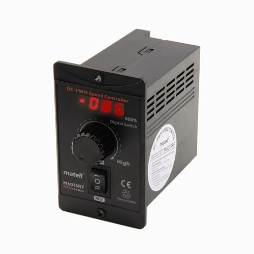 DC Motor Speed Controller 12-60V 15A PWM Digital Display Forward Reverse Brush