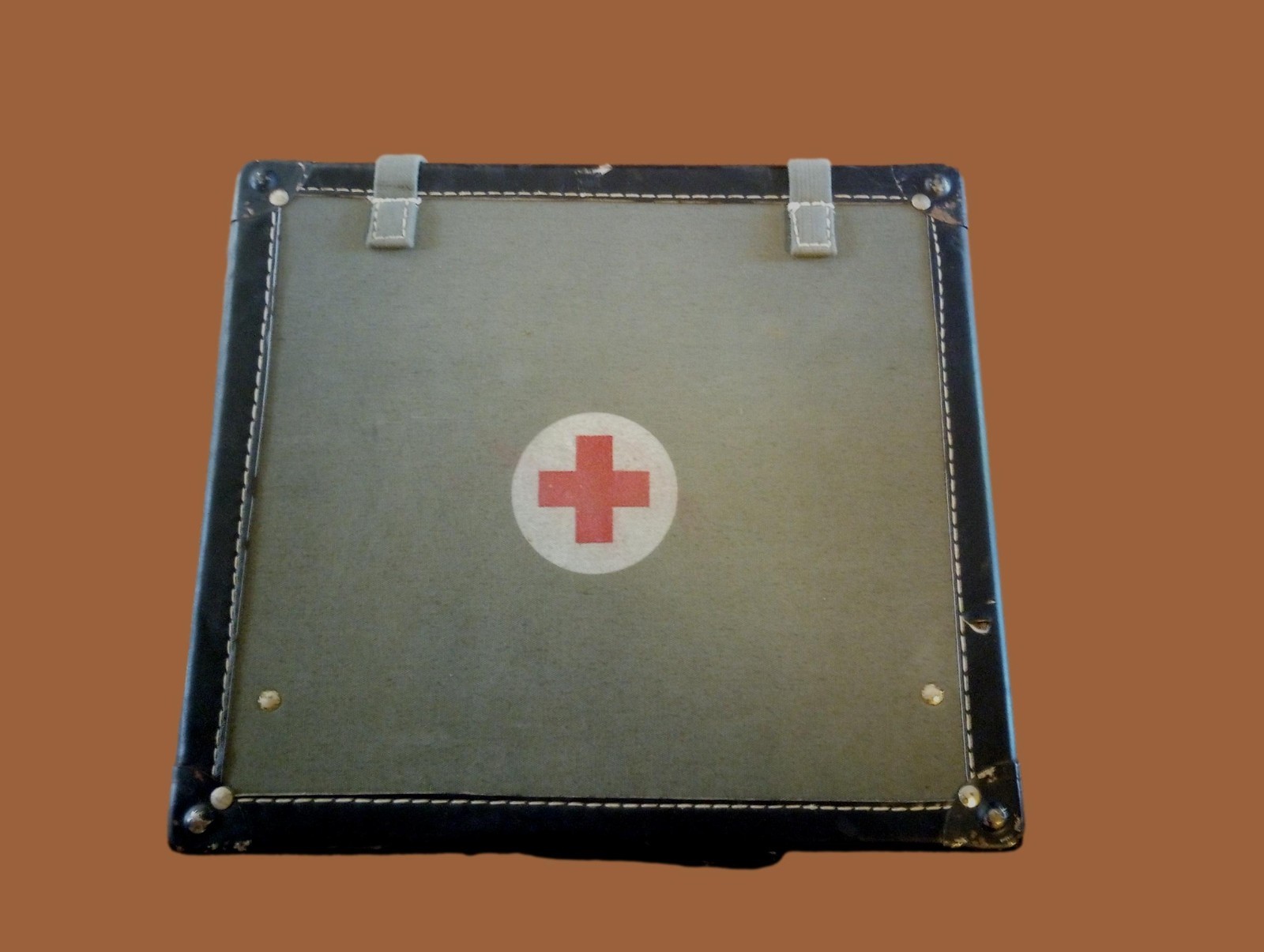 Serbian Army Military Medic Field Box Backpack First Aid Sanitary Case