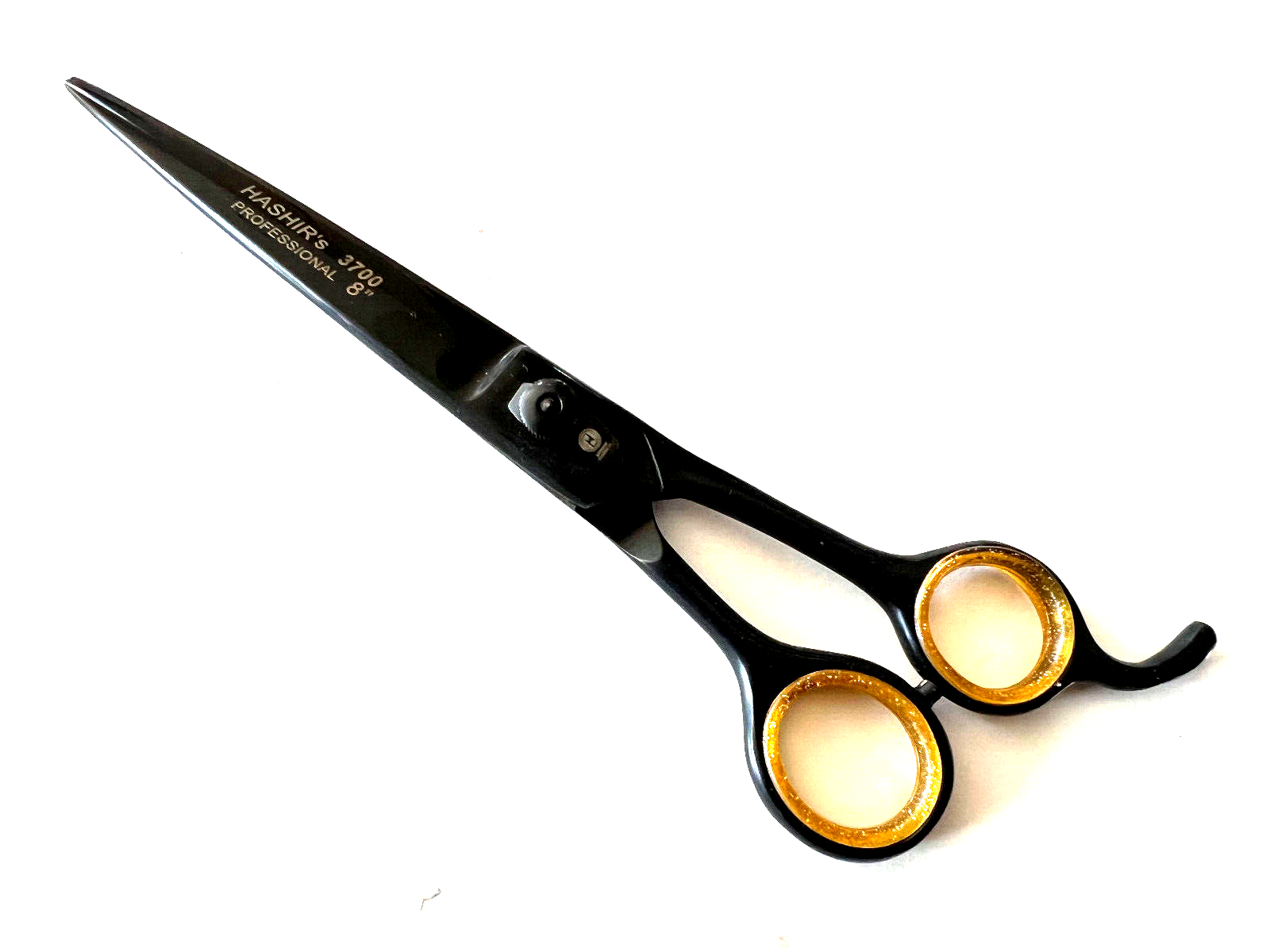 Premium High Quality 8" German Stainless Steel Barber Scissors Shears Black