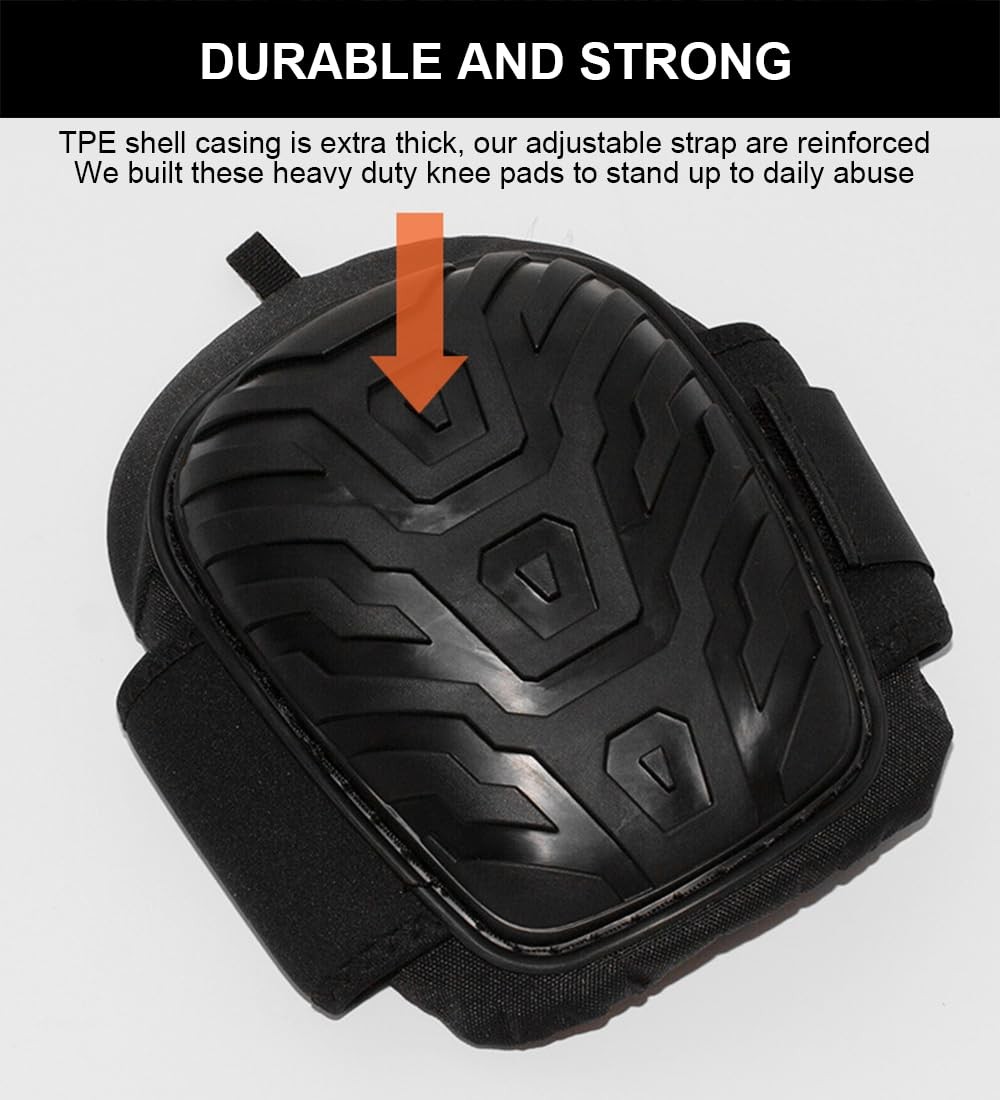 Work Knee Pads Heavy Duty Men Construction Garden Industrial Support Protective