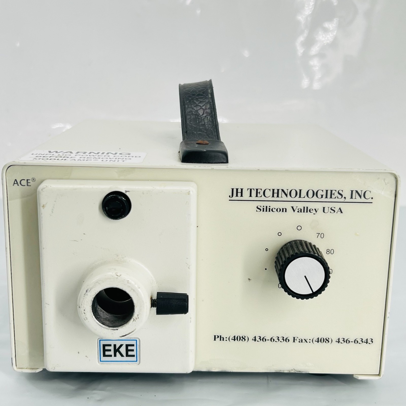 JH Technologies 20500/26 Fiber Optic Light Source Illuminator EKE Lamp, 150W