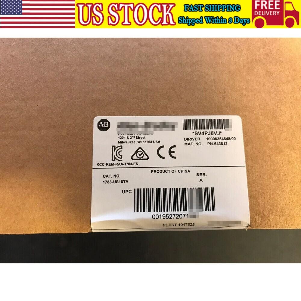 1783-US16TA AB FACTORY SEAL 1783US16TA   US Free Tax