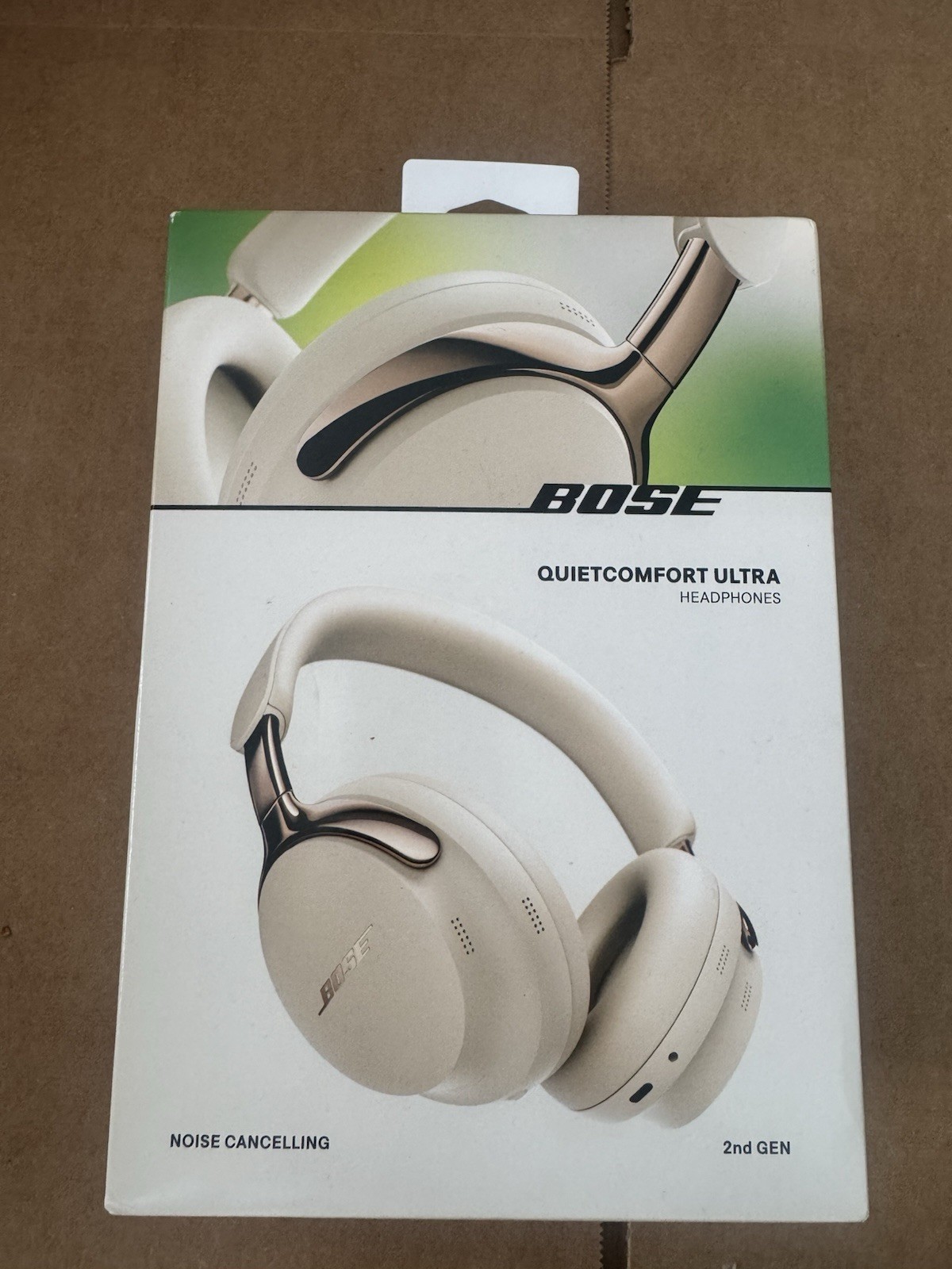 NEW Bose QuietComfort Ultra 2nd Gen Wireless Over-Ear Headphones Driftwood Sand