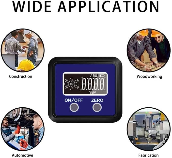 Digital Angle Finder Inclinometer - Magnetic Base, Table Saw