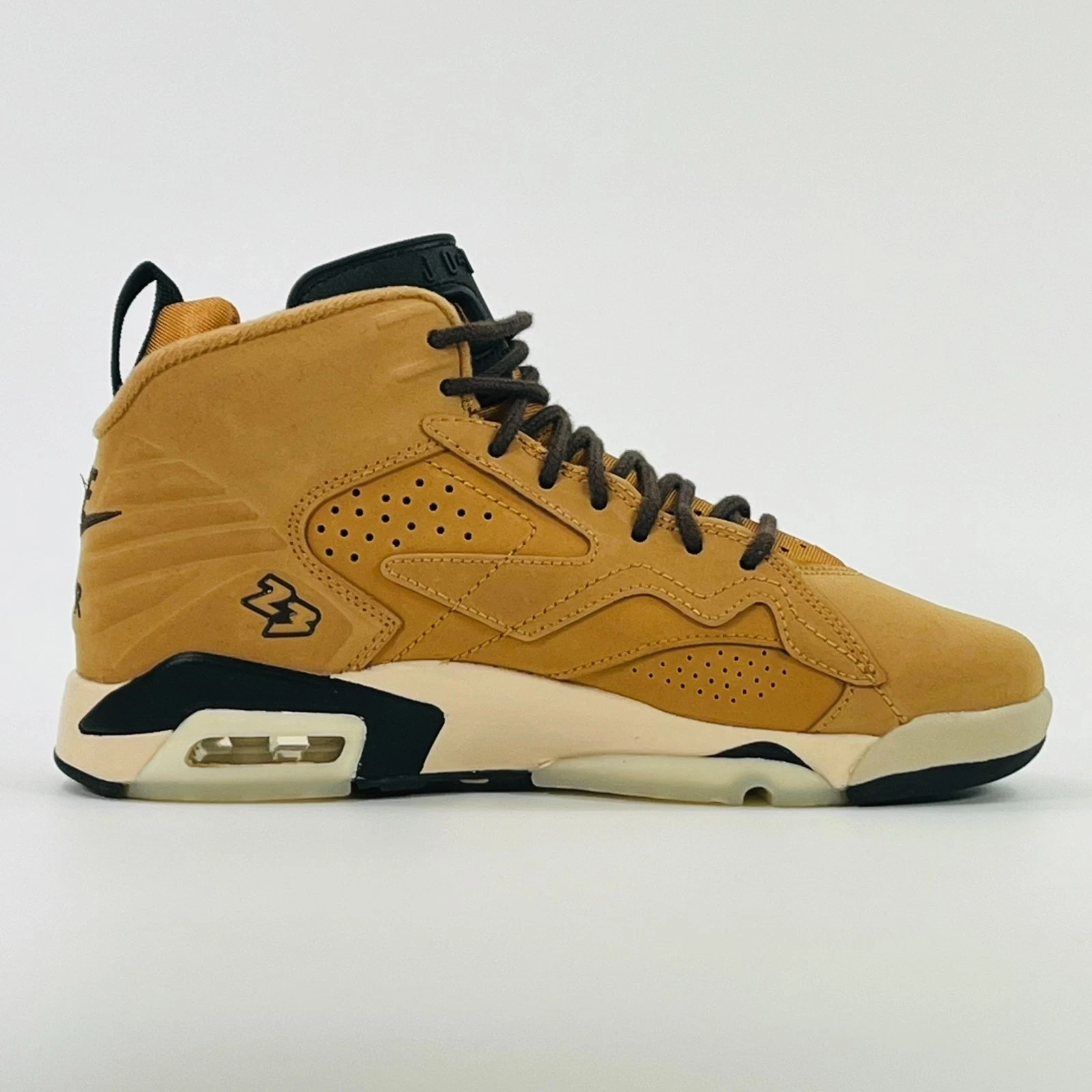 Nike Air Jordan MVP GS Flax Brown Basketball Sneakers Retro DZ5577-200 GS Size