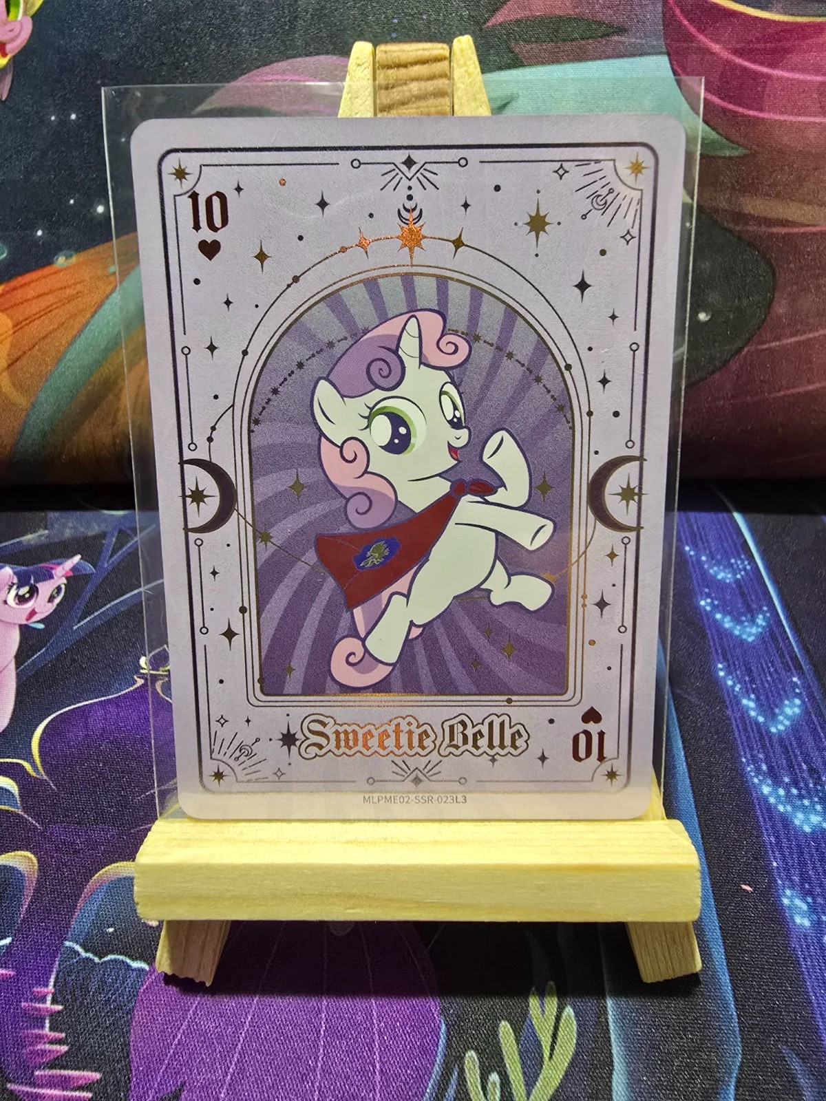 KAYOU My Little Pony Sweetie Belle Hearts (SSR) Card 2025 MLPME02-SSR-023L3