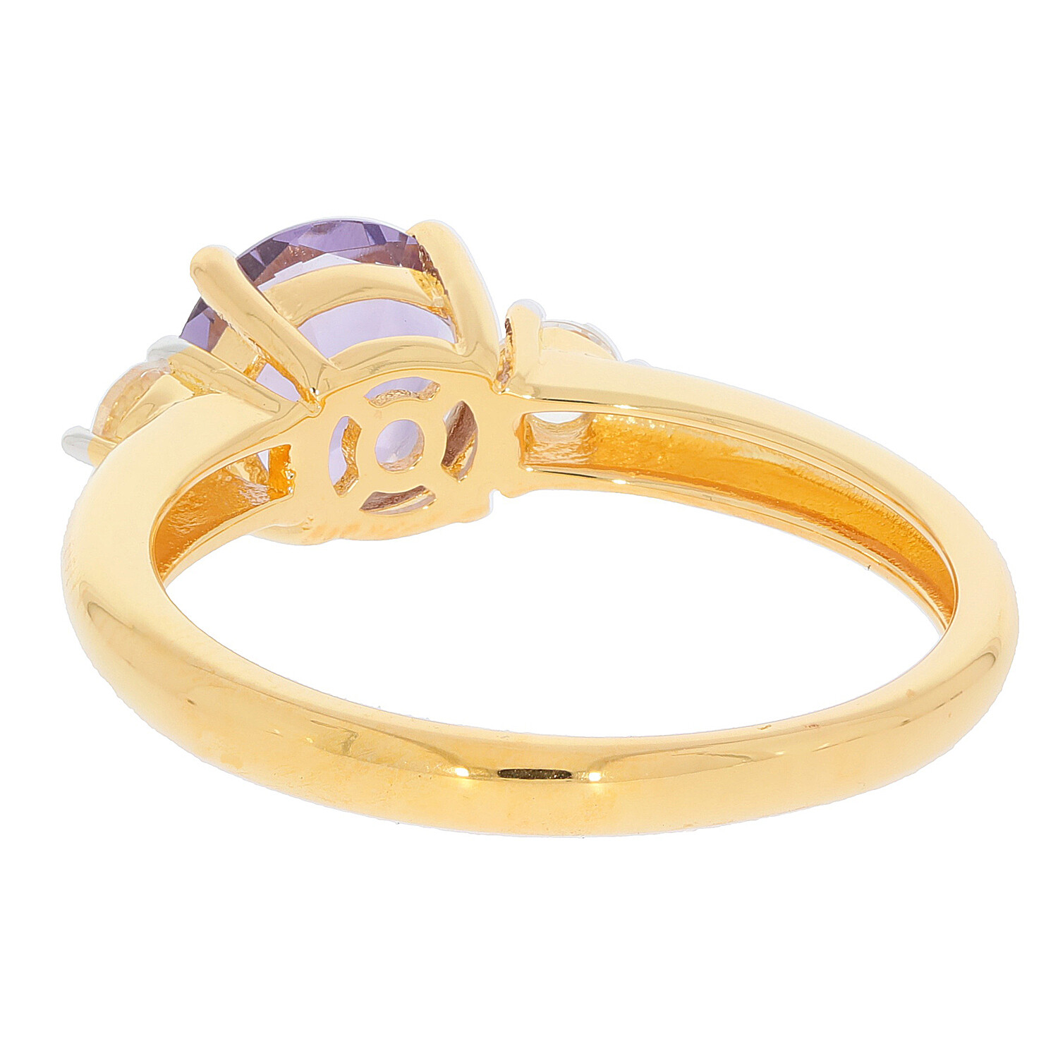 Sterling Silver Semi Mount Ring Setting Round RD 7X