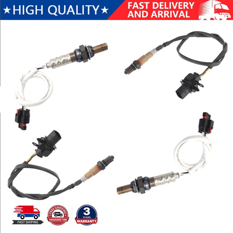 Set Of 4 Up+Down Oxygen Sensor For 15-20 Ford Expedition Lincoln Navigator 3.5L