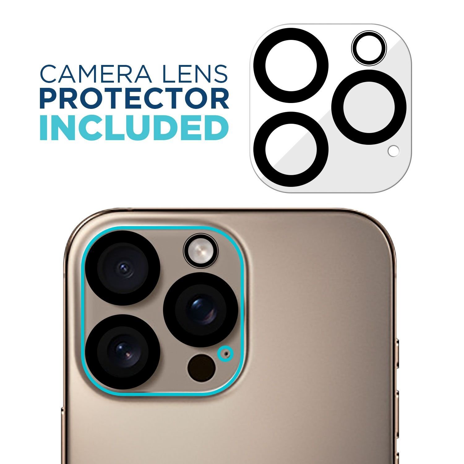 Tech Armor Ballistic Glass Screen Protector for iPhone 16 Pro - 3 Pack