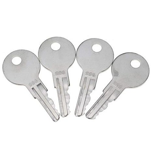 Ignition Key 556 for Forklift, Lull Upright, Skid Steer Models Including C175, L