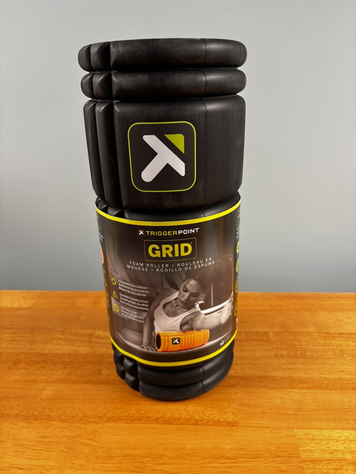 Foam Roller Trigger Point Performance TPT-GRDBW The Grid Black Roller Stretch