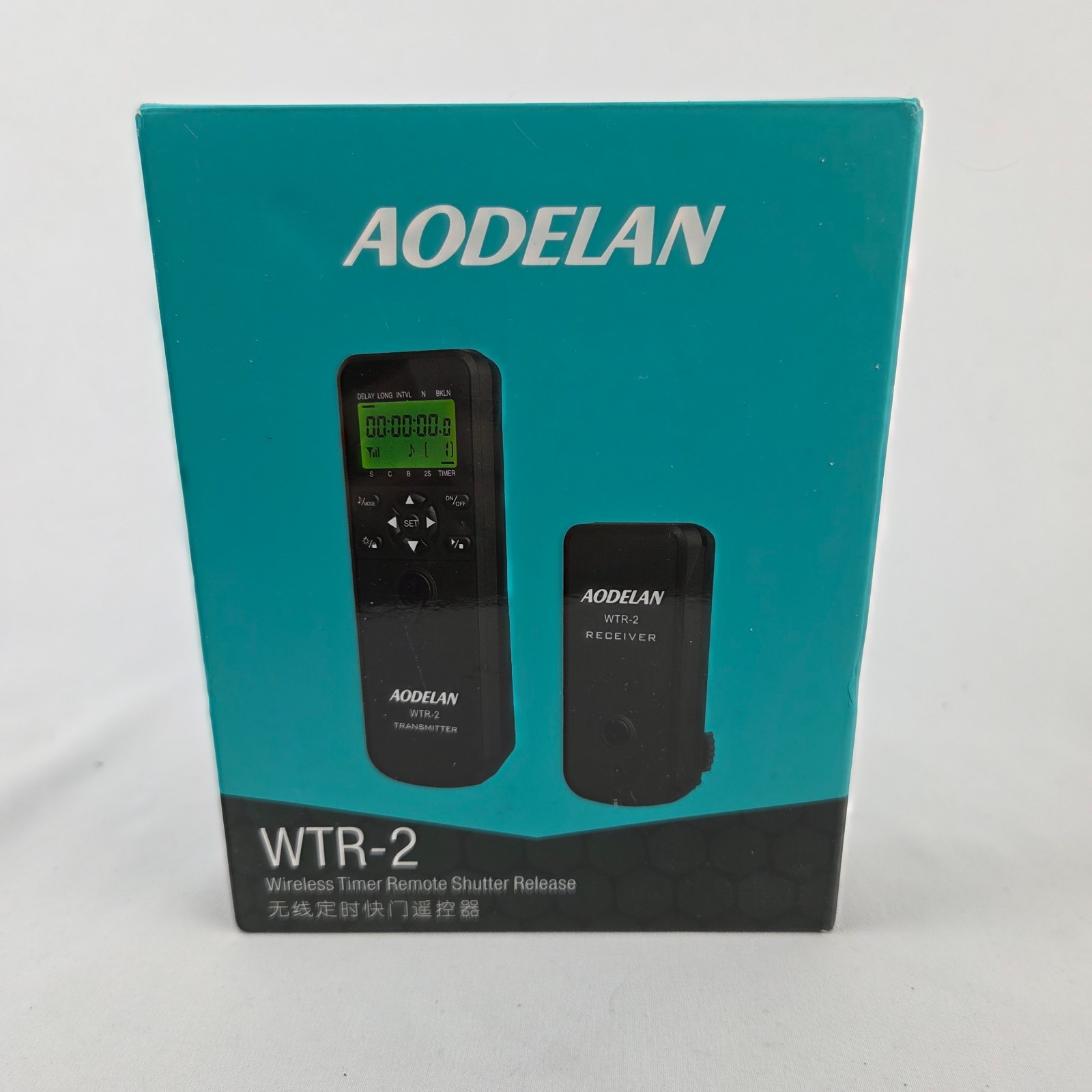AODELAN Camera Wireless Shutter Release Timer Remote Control (WTR-2)