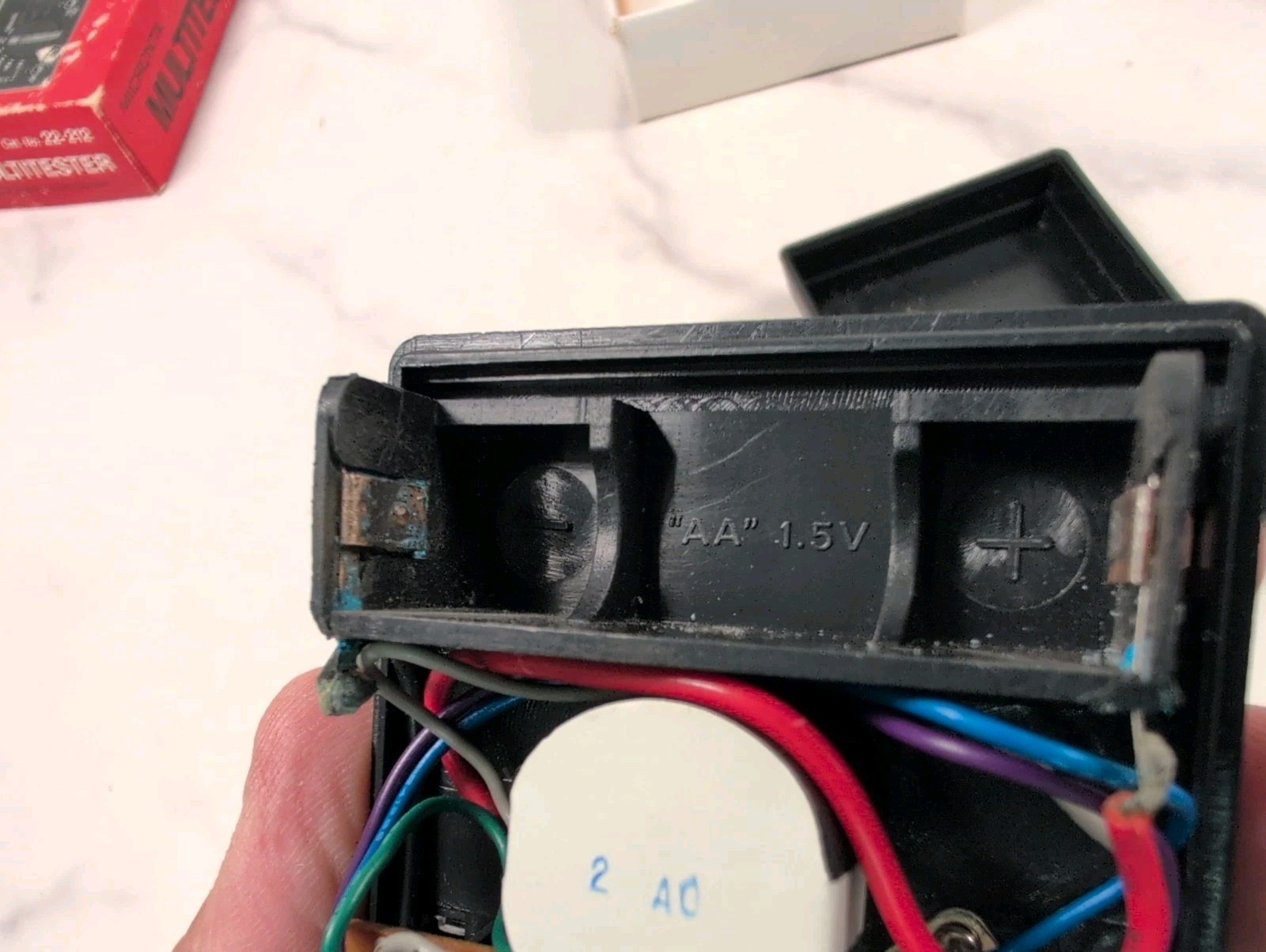 Vintage RadioShack Micronta 22-212 Multimeter 8 Range AC/DC Current Ohms Tester