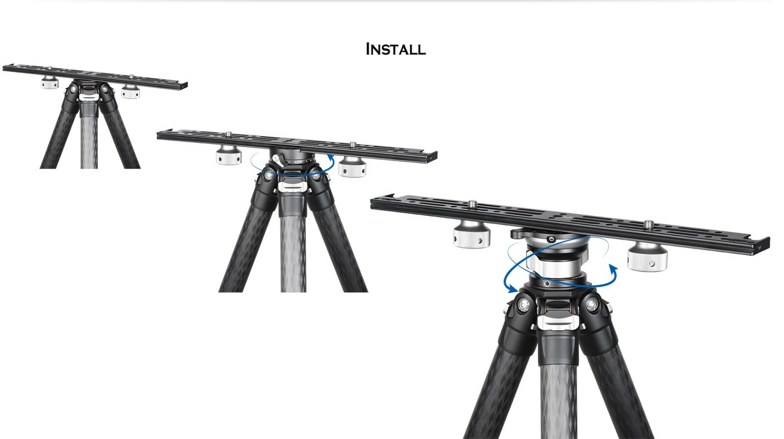 【USA Dealer】Leofoto NP-400 400mm double platform / two cameras mounted