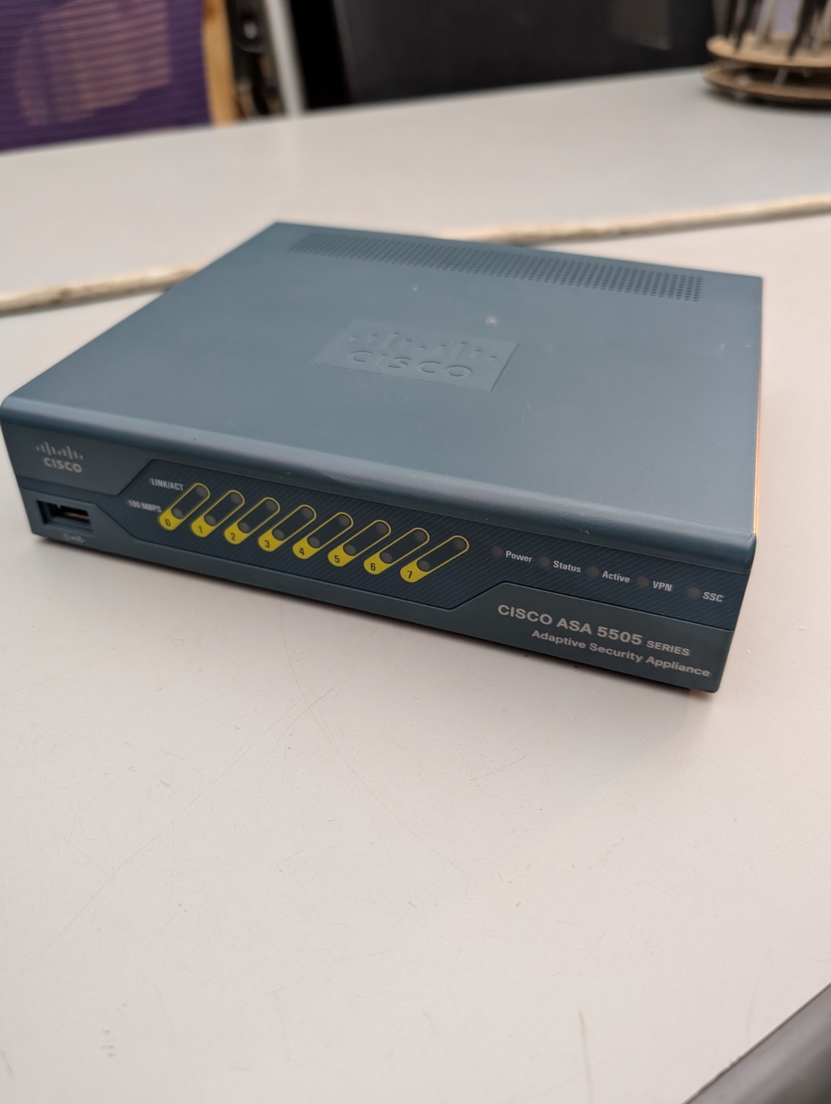 Cisco ASA 5505 v11 Series Adaptive Security Appliance Firewall No Adapter