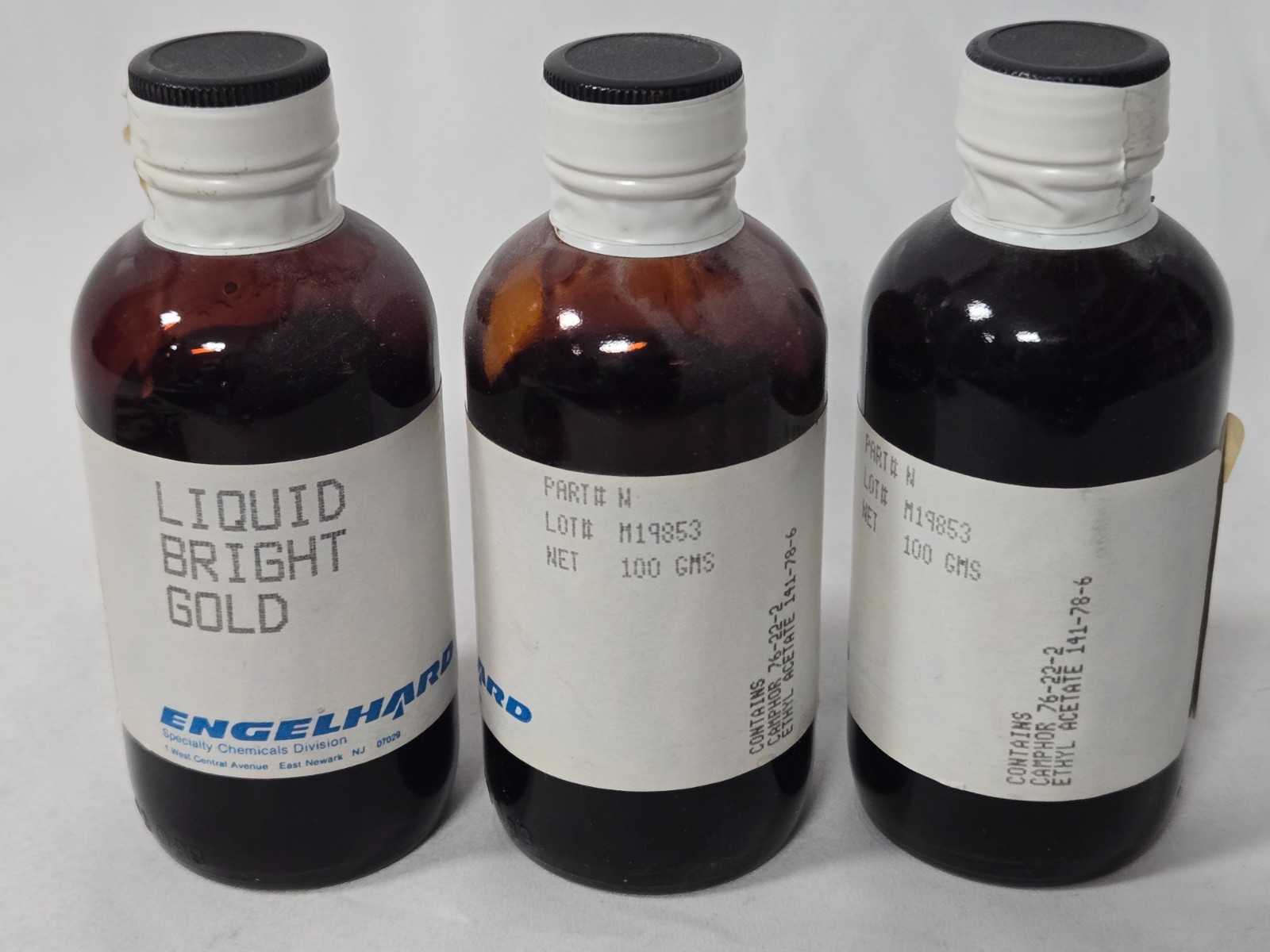 Englehard Liquid Bright Gold 100gms Part #N