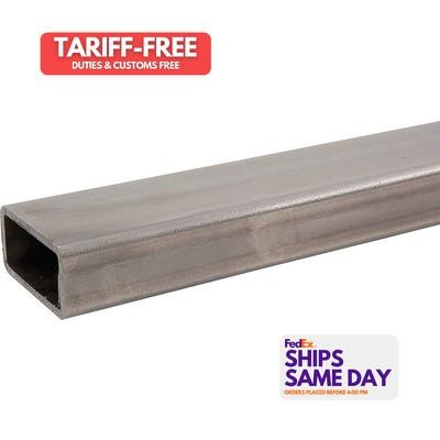 Allstar ALL22183-4, One Fits Rectan gle Steel Tubing 1in x 2in .120in 4ft Perfor