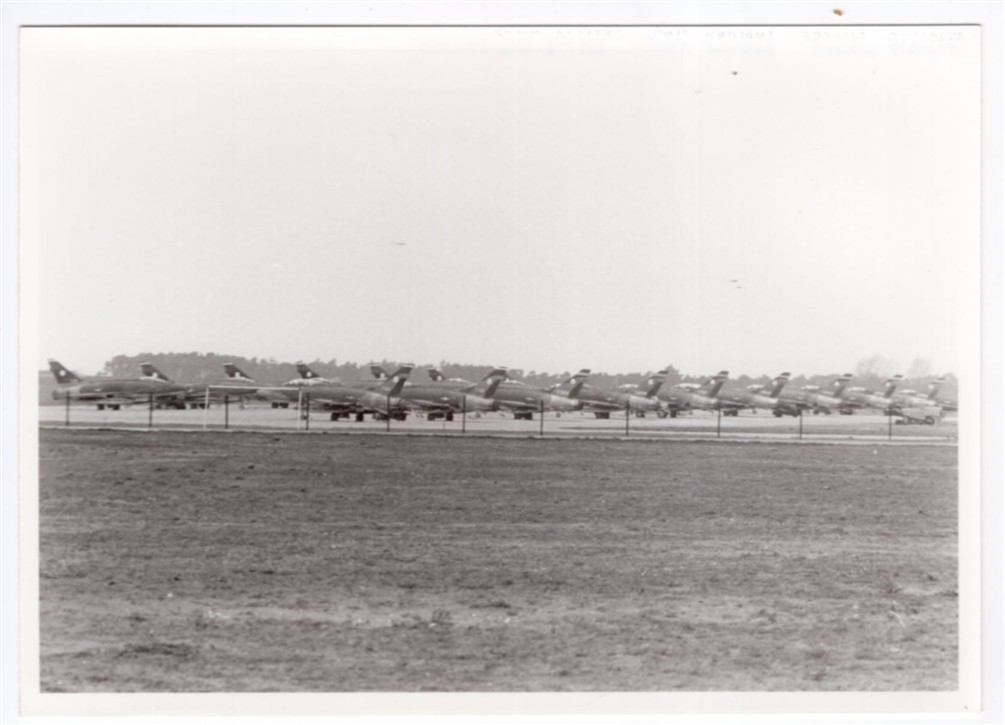 1976 USAF North American F-100D Super Sabre Indiana ANG RAF Lakenheath Photo #2