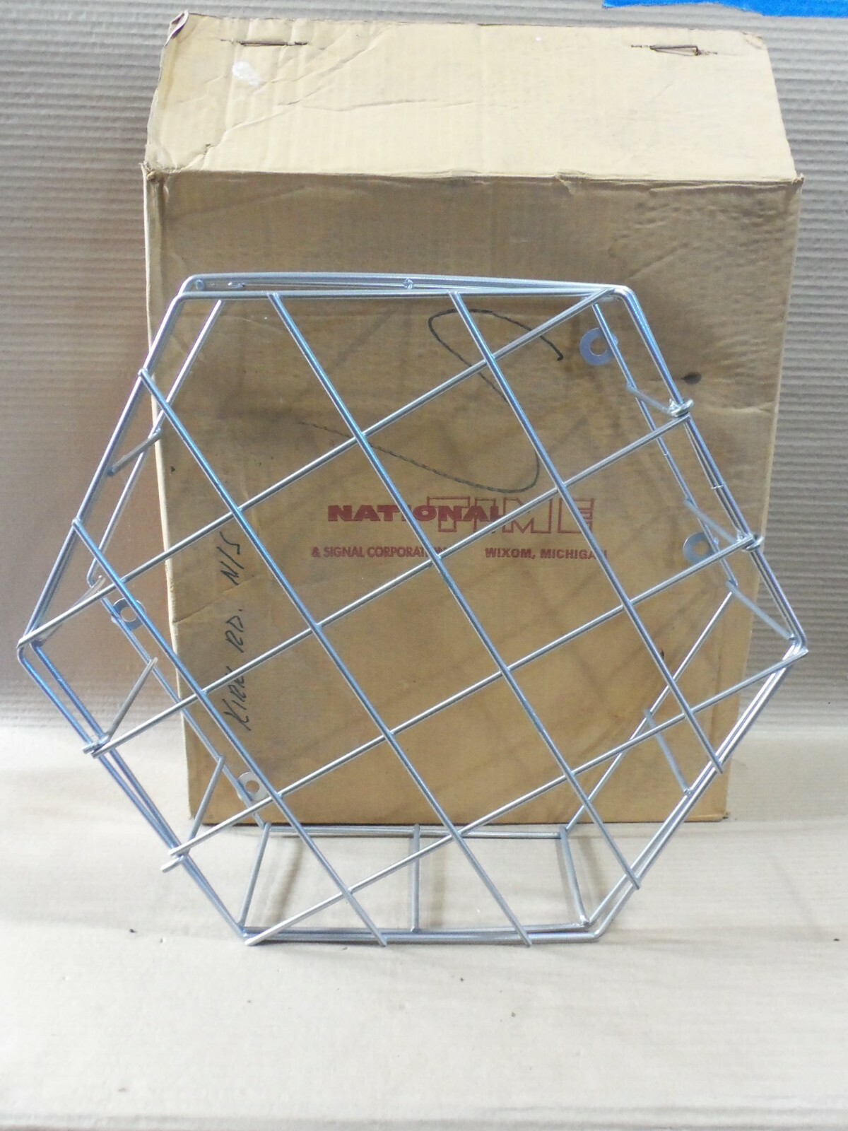 New in Box National Time Wire Guard for Clock 16.5"