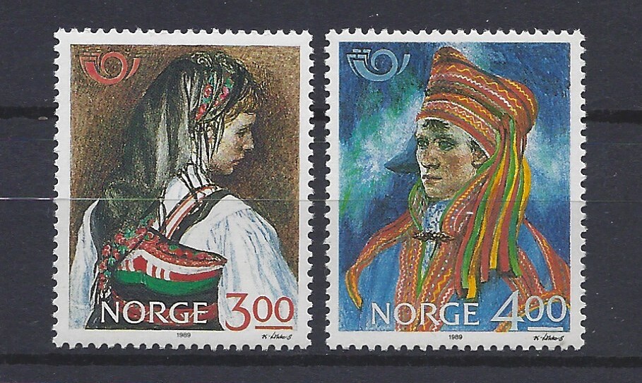 Norway 1989 MNH NK 1066-67