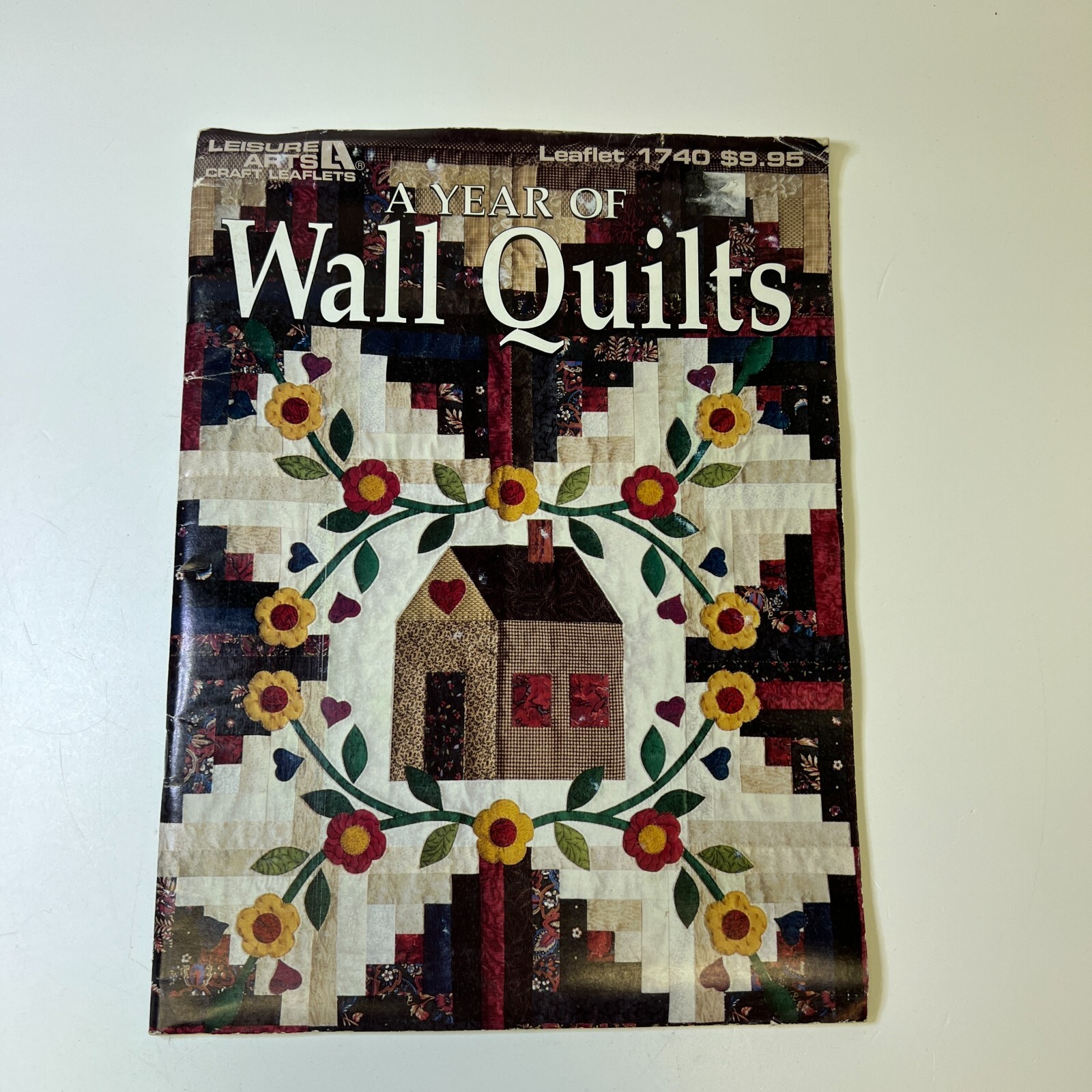 A Year of Wall Quilts Book from Leisure Arts #1740