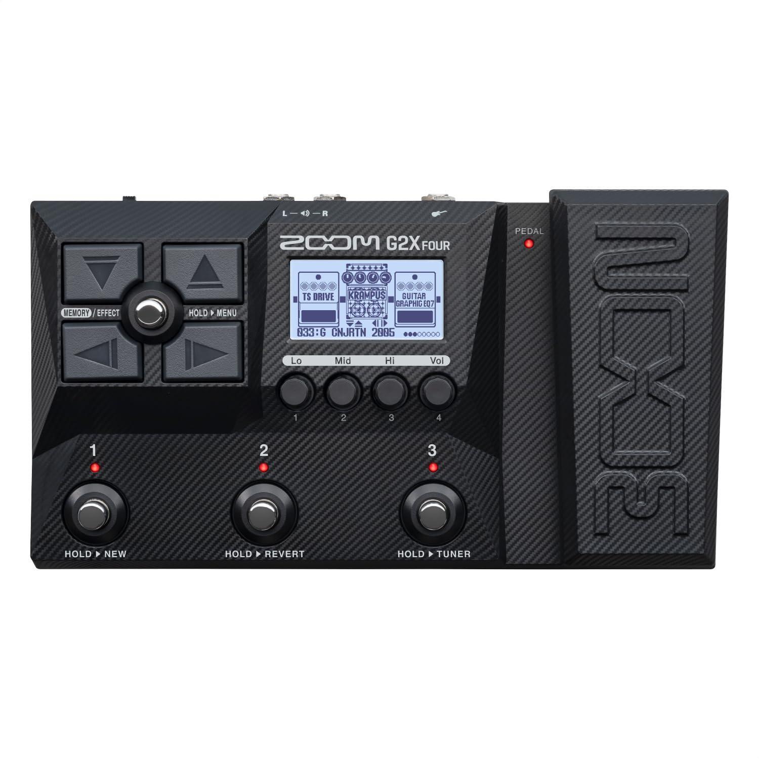 ZOOM G2X FOUR Guitar Effector Pedal Multi-Layer IR Function New