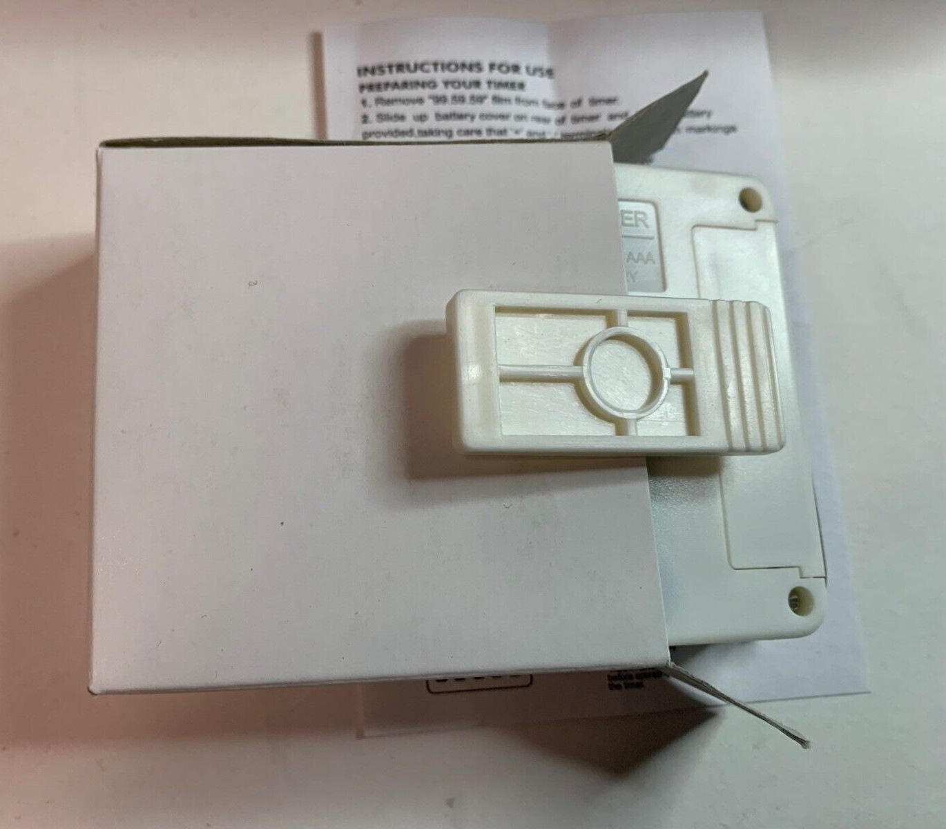 (2) Digital Timer Count Down / Count Up Timer Alarm Total of Two Timers