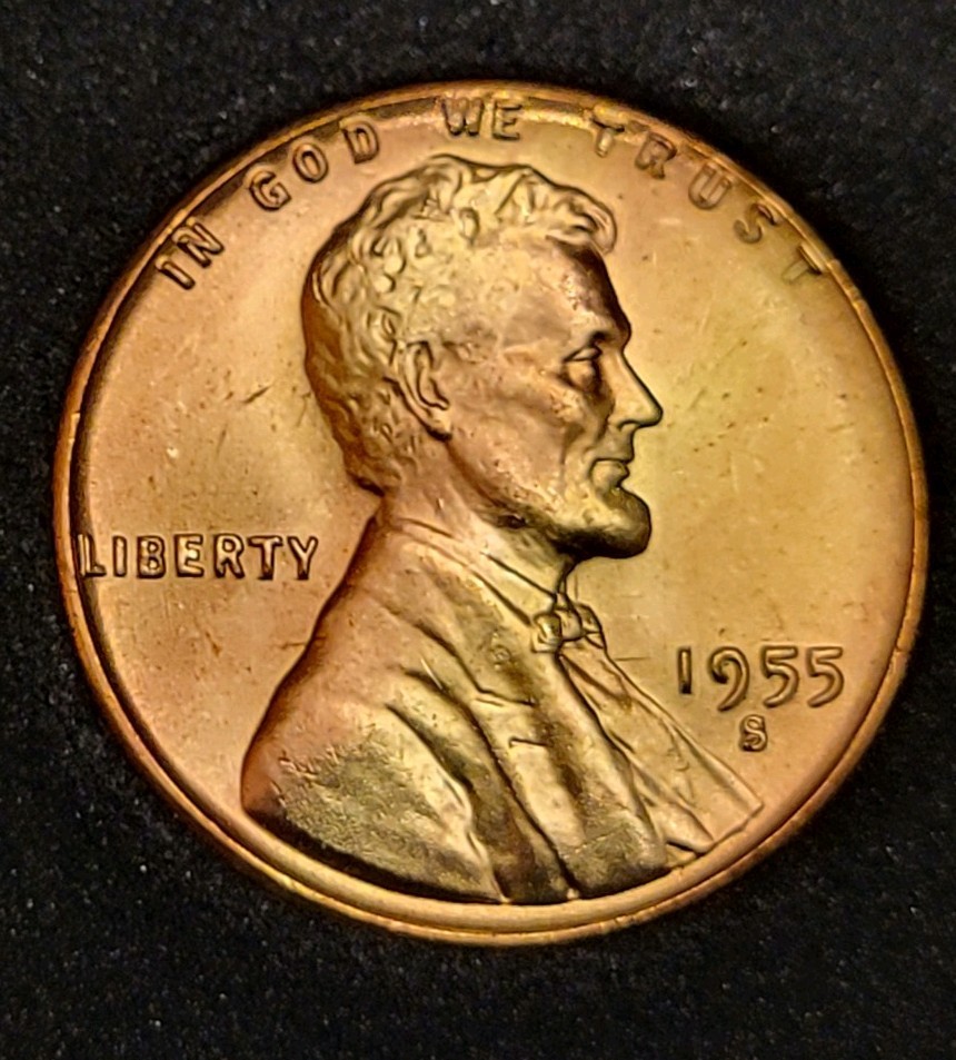 LINCOLN WHEAT CENT ERROR GREEN 💚 RARE