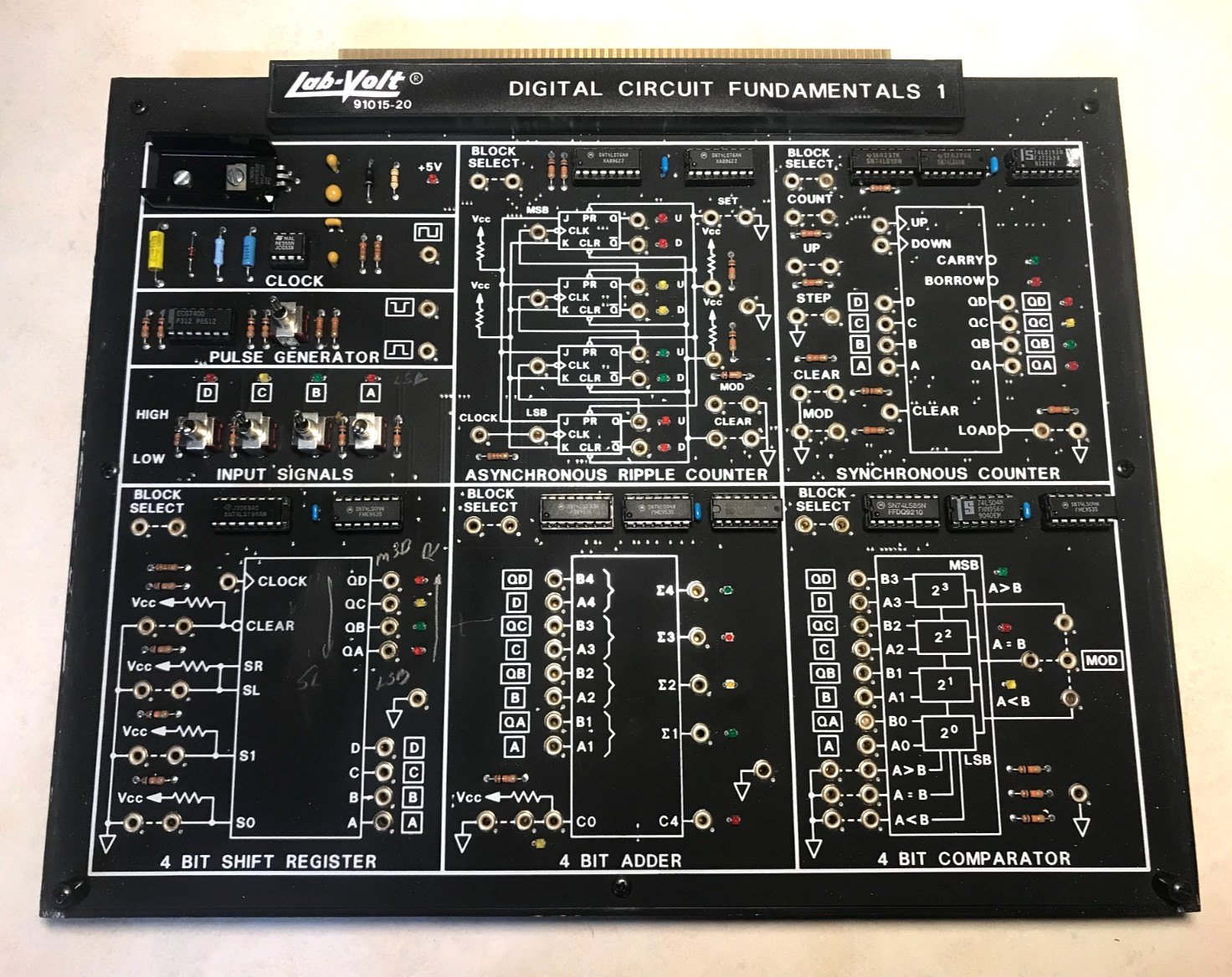 LAB-VOLT Digital Circuit Fundamentals 1 Device Board 91015-20