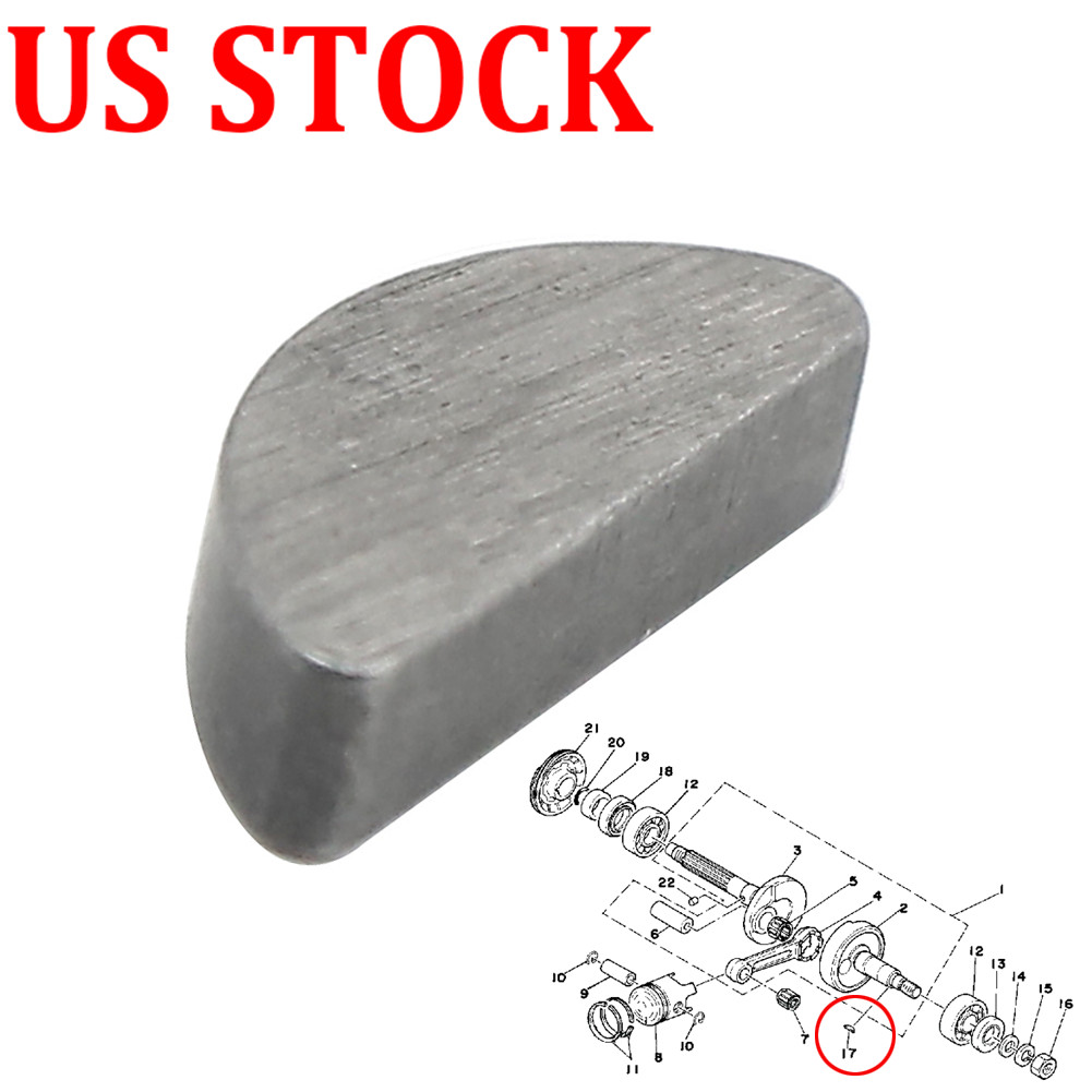 Woodruff ​Key for Yamaha Crankshaft Flywheel Blaster Grizzly Raptor YFS200 YZ85