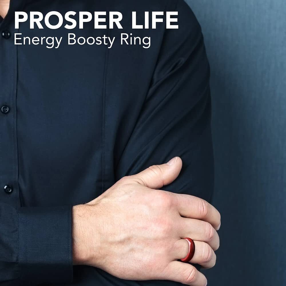 Cinnabar Feng Shui Wealth Prosper Ring,Protection Bring Luck Prosperity Attract