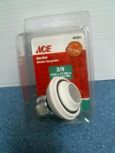 Ace 45203, 55/64" x 27 THD or 15/16" x THD Aerator Kitchen Sprayrator, FREE SHIP
