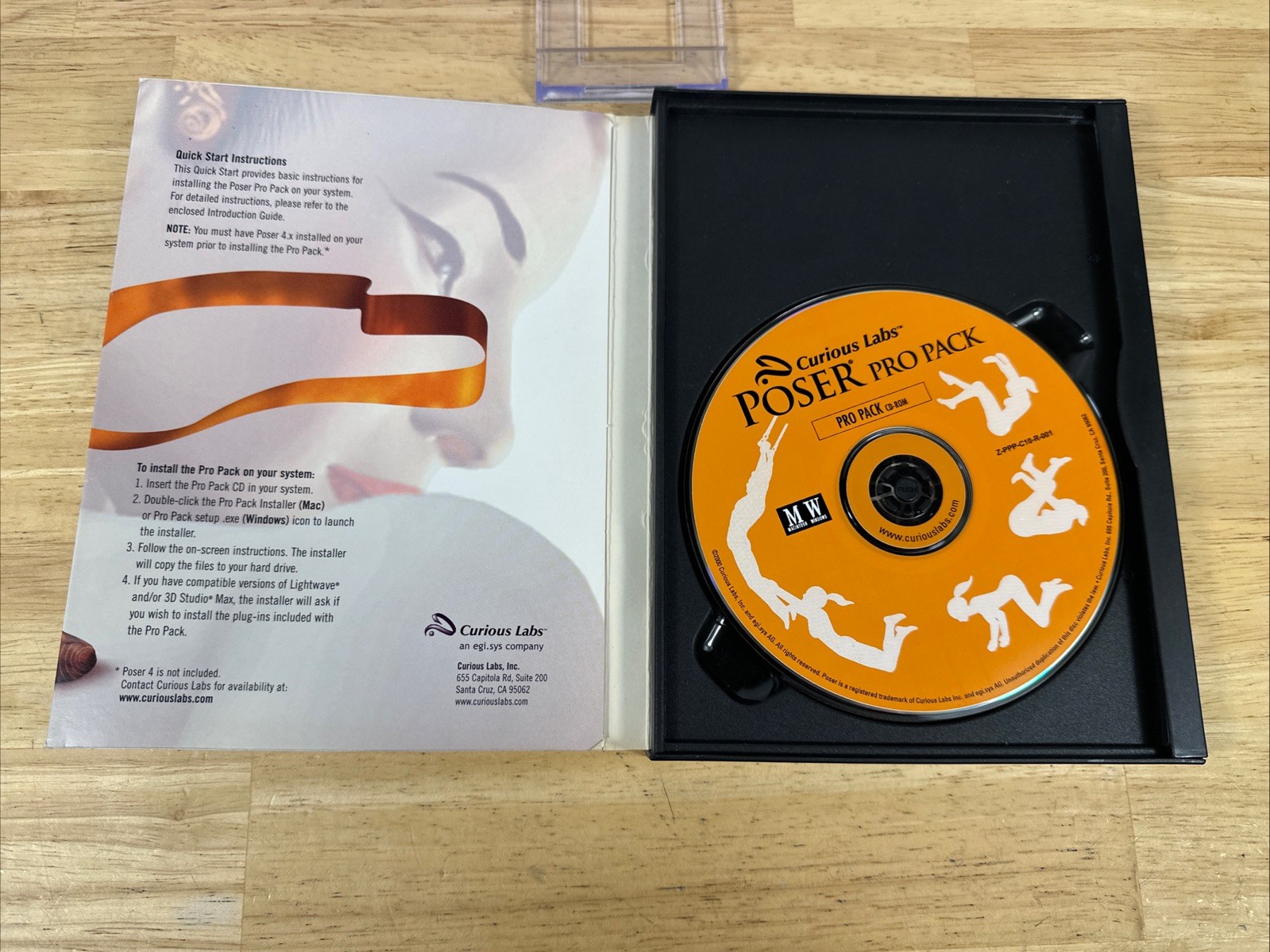 Curious Labs Poser Pro Pack Tools for Poser Professorial Windows & Macintosh
