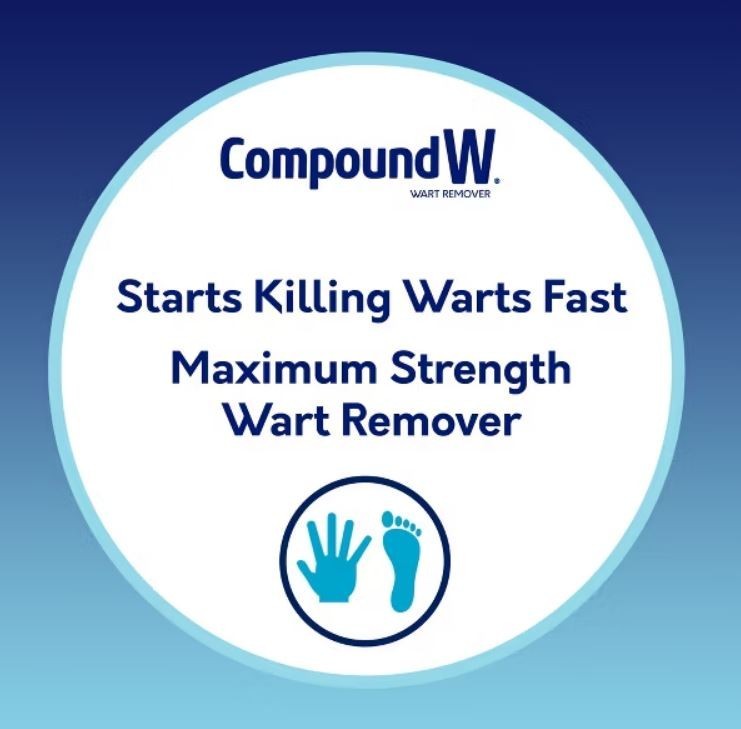 Compound W Wart Remover, One Step Invisible Strips - 14 Medicated Strips (new)