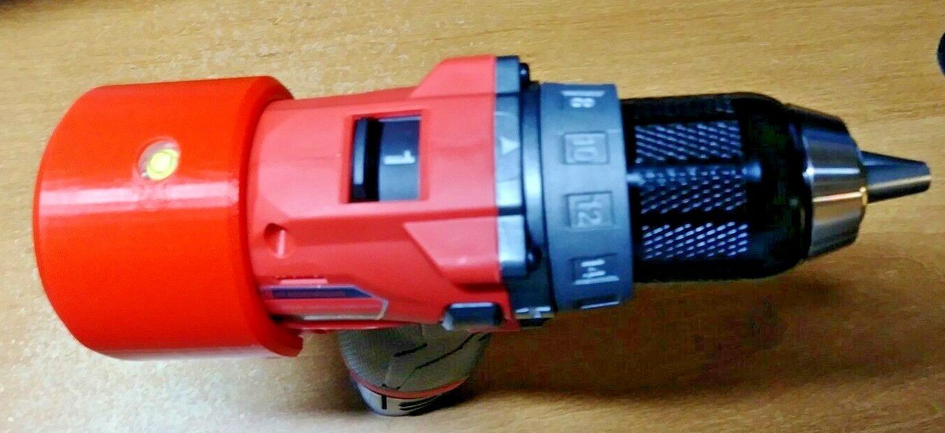 Milwaukee M12 1/2" Hammer Drill/ Drill/Driver Bubble Level Attachment