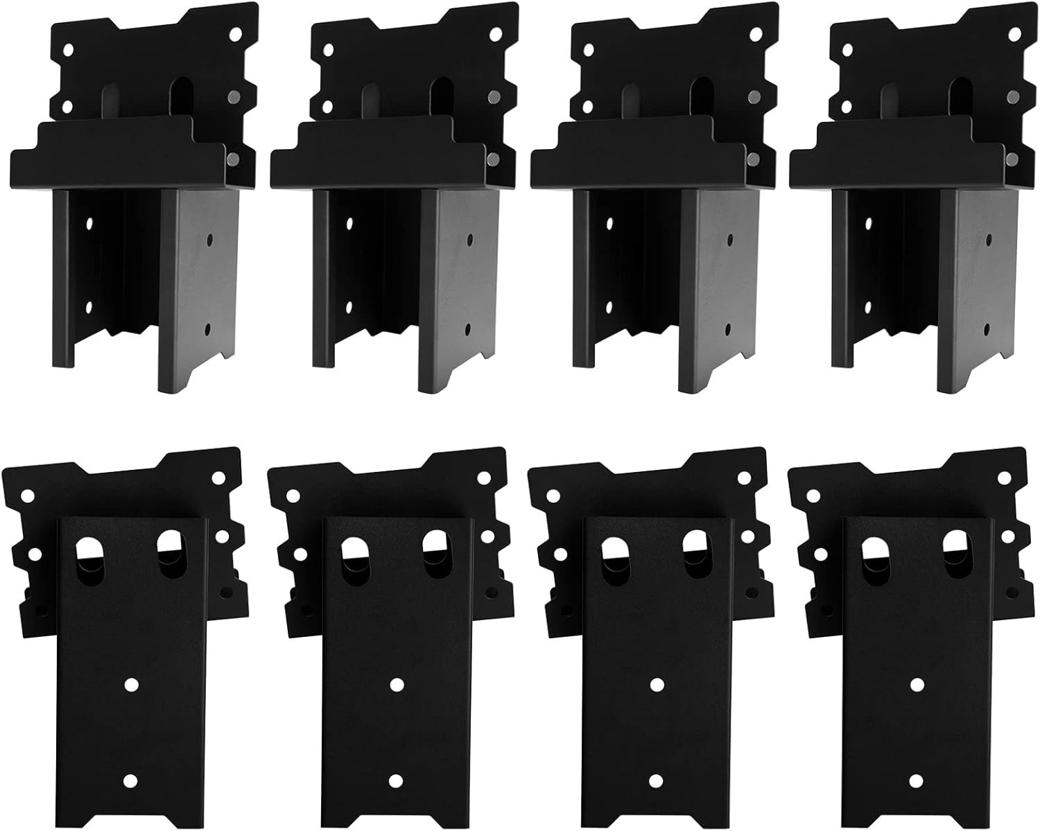 8 Pack Platform Brackets Multi-Use 4X4 Compound Angle Brackets for Deer Stand