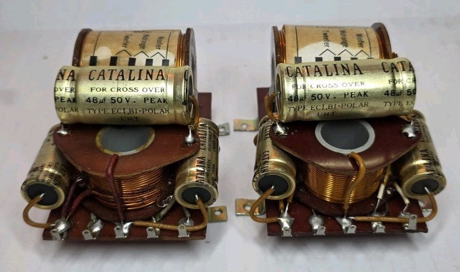 2 Catalina 3-way Type NW-3 Crossovers 8 Ohm