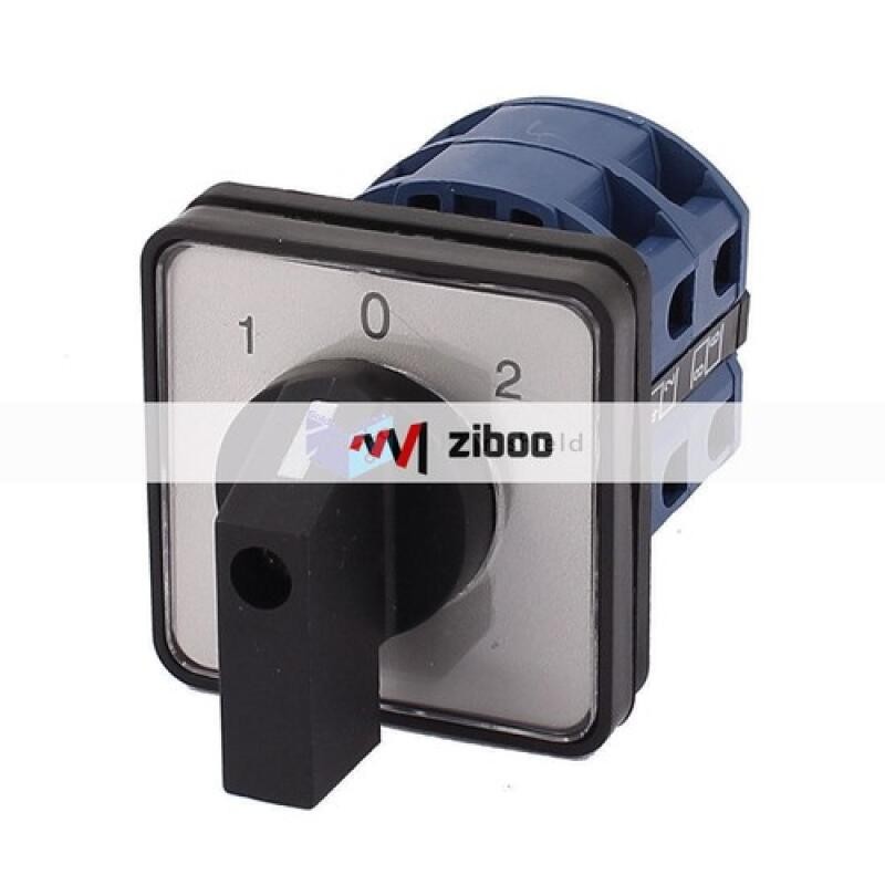 Momentary Changeover Rotary Cam Switch 660V 25A 3 Position 8 Screw Terminals