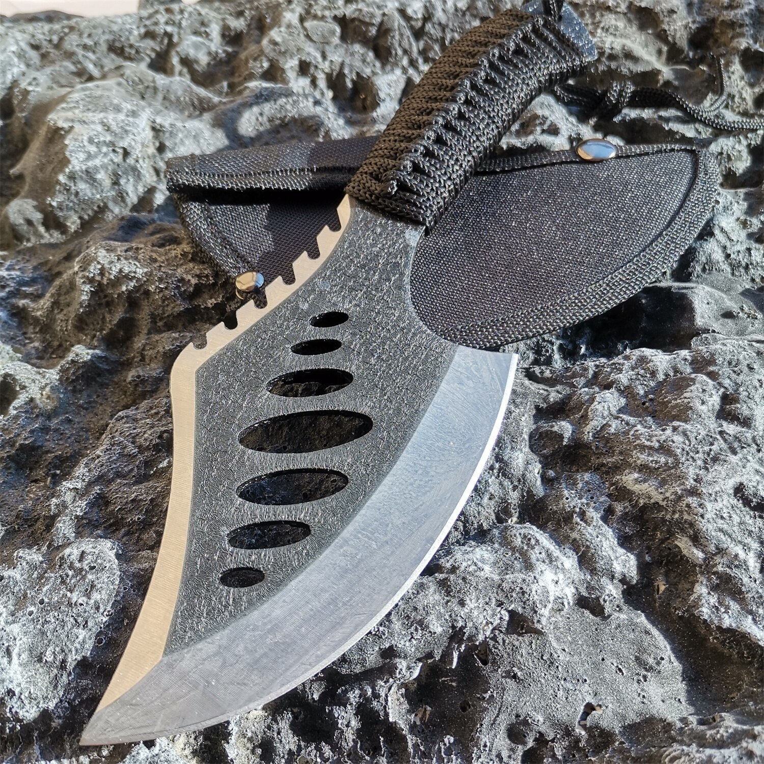 Survival camping tactical multi-function tool outdoor travel portable axe