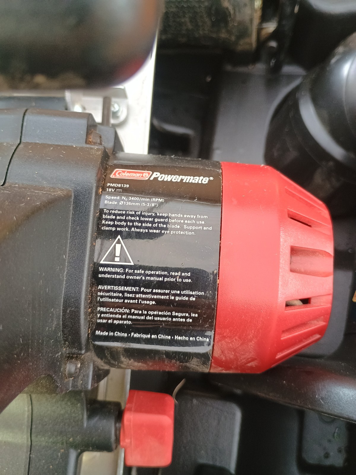 Coleman PowerMate Cordless Tool Set, Used, 3 Tools plus light 1 Battery